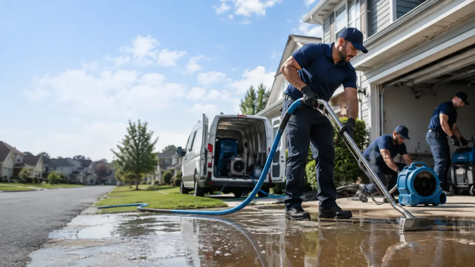 Flood Damage Restoration in La Salle, MI